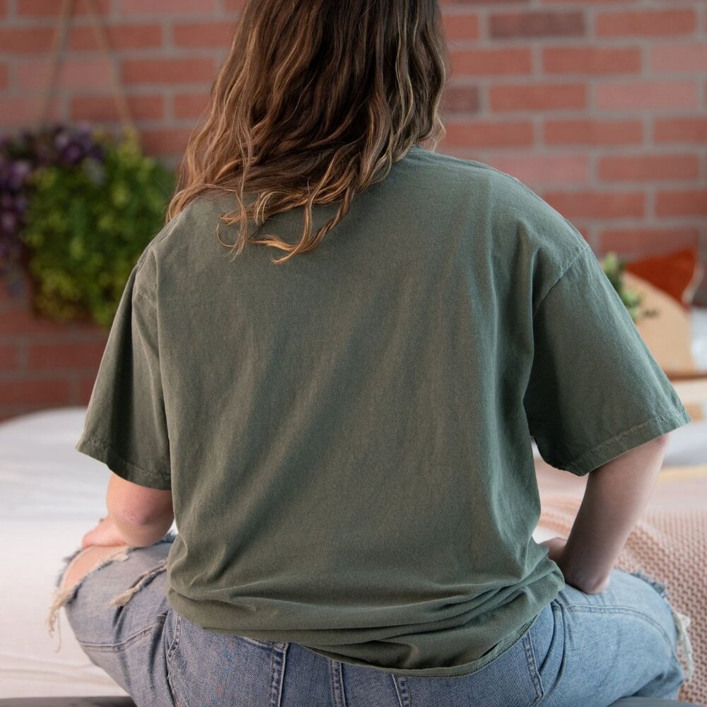 Irish Goodbye Champion Comfort Colors® unisex t-shirt MOSS - Picture 4 of 4